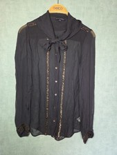 French Connection 8 100% silk