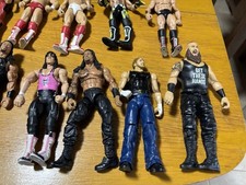 Lot Of 18 WWE Figures Brett