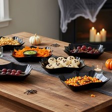 Opal Glass Black 6Pcs Soup