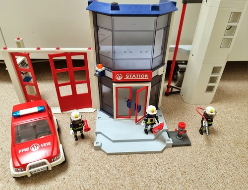 Playmobil 4819 fire station - fire,