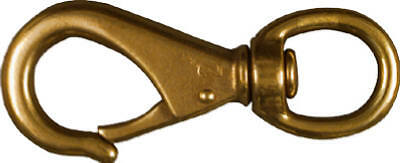 Bronze boat snap in - snap,, 3/4-in.