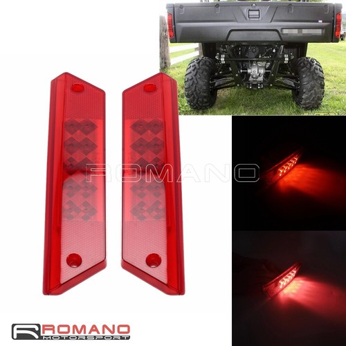 Pair utv rear red tail - rear, light