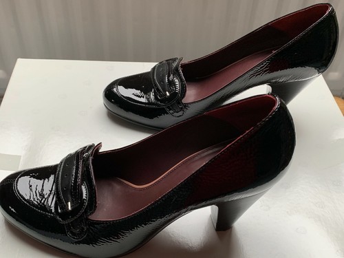 Jaeger black patent loafer - patent,