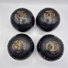 Thomas Taylor Legacy SL Lawn Bowls Set Size 1 Black