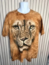 The Mountain Lion Face Tie Dye