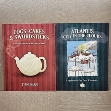 2 Books Lot Cogs Cakes &