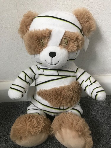 The mummy teddy - bear, halloween