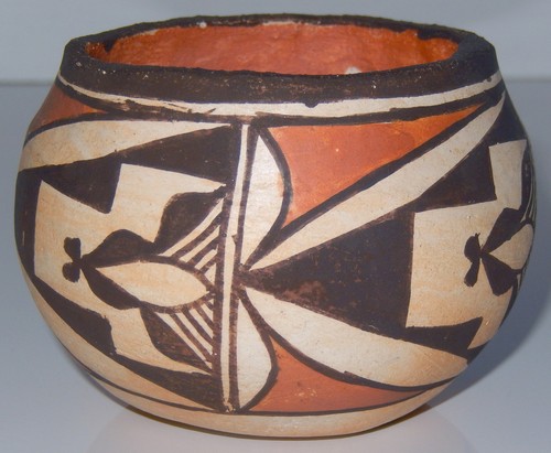 Acoma pottery vase native - acoma,