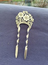 ANTIQUE SILVER HAIRCOMB /