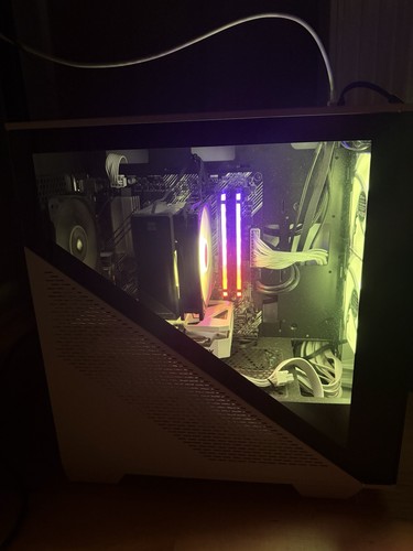 Gaming desktop setup - desktop,