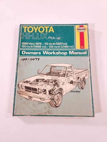 Haynes toyota lux - haynes,
