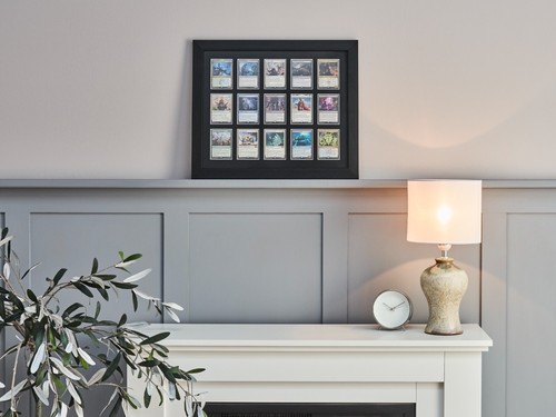 Trading card frame - frame, |