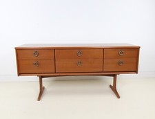 Vintage Austinsuite Teak Dressing Table Console Table Sideboard Chest of Drawers