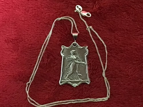 Old medal watch - fob, pendant