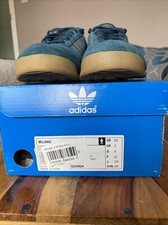 adidas milano trainers Dark Petrol 