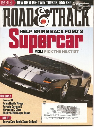 Road track aug 2011 ford - road,