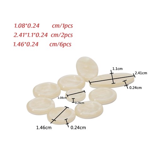 9pcs white mother - white,