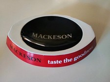 LARGE VINTAGE CARLTONWARE MACKESON STOUT PUB ASHTRAY