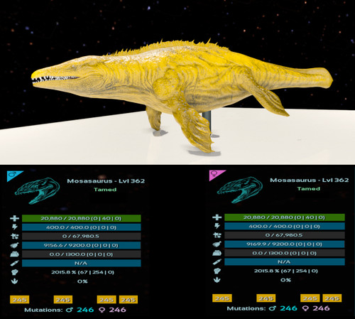 Max melee mosasaur ark - max,