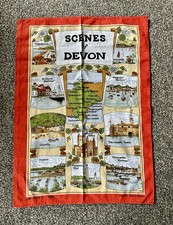 Vintage Tea Towel With