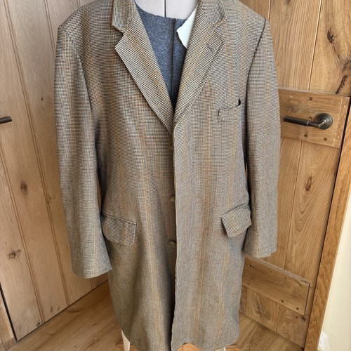 Tweed coat - tweed, by