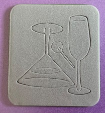 Sizzix Sizzlits Die Cutting stencil Card Making Collection used