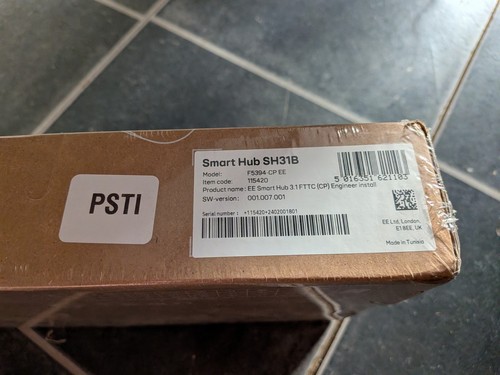 Smart hub plus - ee, wifi