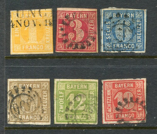 Bavaria numeral complete - #9-14,