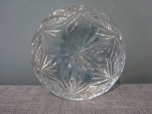 Sculptured crystal domed - sculptured,