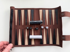 Backgammon Set - Roll-Up