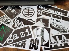 Punk & Hardcore Guitar / Case / Skateboard / Vinyl Stickers V.2
