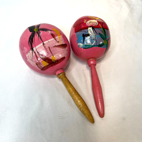 Vintage hand painted mexican - vintage,