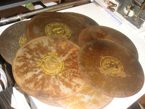 Symphonion plates 30cm - 9,