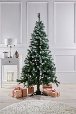 6ft christmas tree - tree, frosted