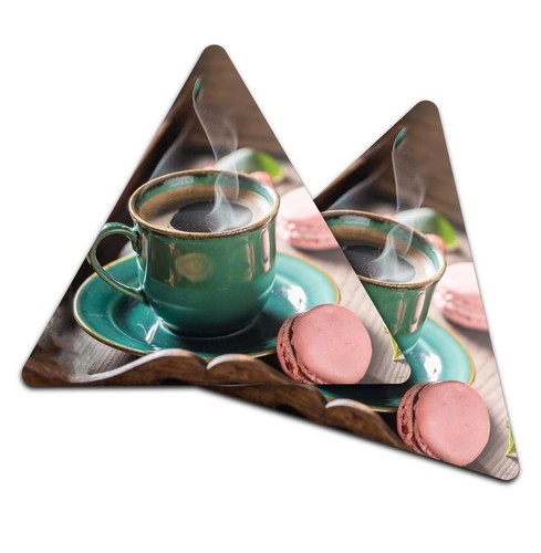 Triangle coaster coffee - triangle,