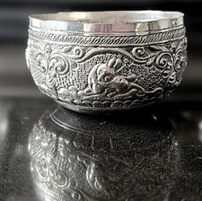 Antique Burmese Solid Silver