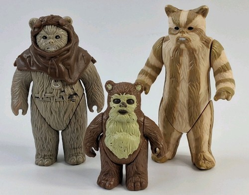 Vintage star wars ewok - star,