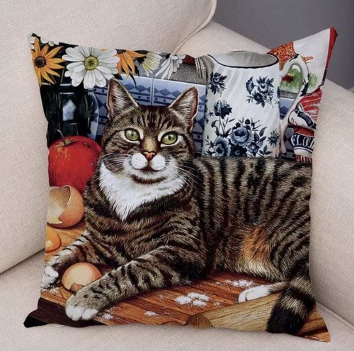Cat table cushion cover - cushion,