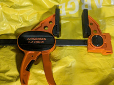 Pony Jorgensen Medium-Duty E-Z HOLD Adjustable Clamp 12" 31cm rail