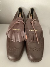 Vintage Dunlop Max Dri Golf Shoes Size UK 9 EUR 43 Made In England