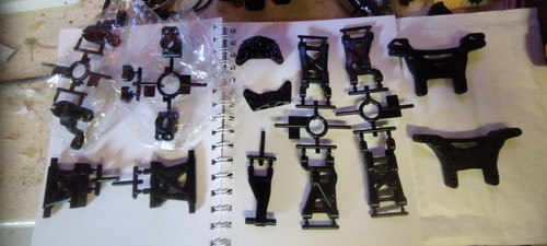 Tamiya chassis parts job - xv,