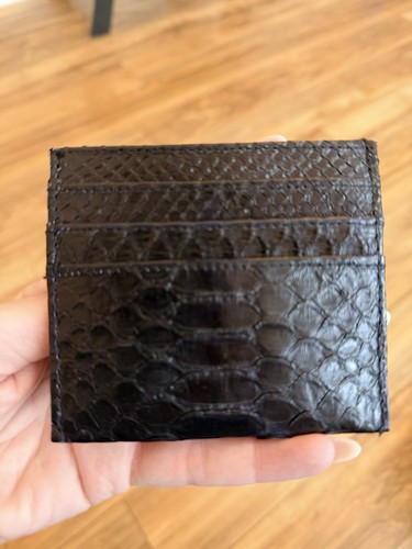 Handmade python cardholder - handmade,