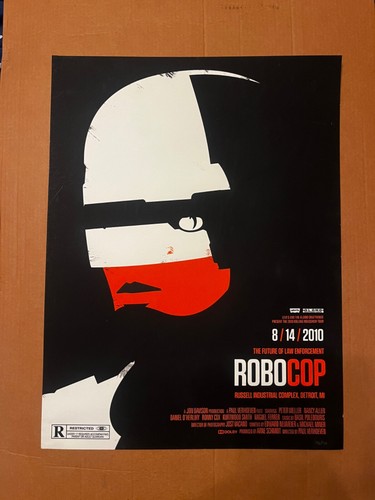 Robocop poster olly - poster, moss