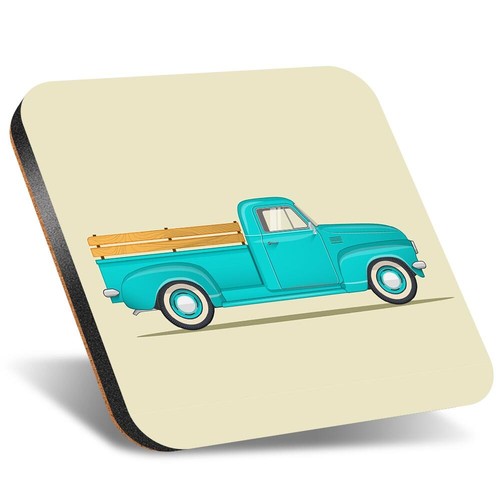 Square coaster 12cm classic - 1x,