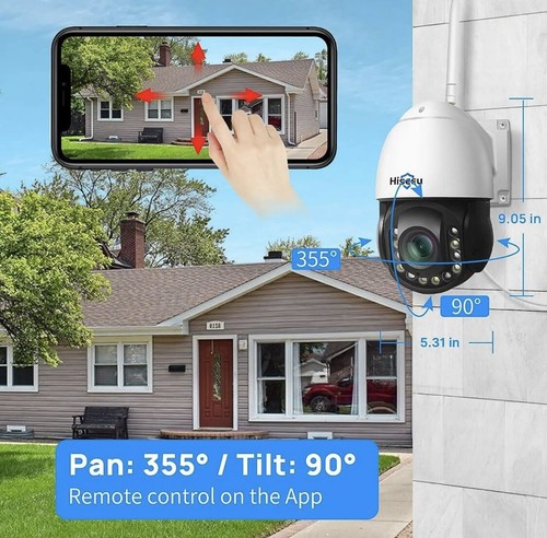 Hiseeu 30x optical zoom cctv - 30x,