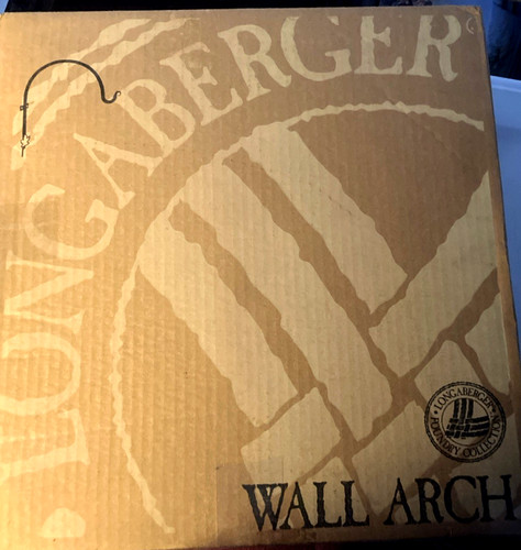 Longaberger wrought iron wall - wrought,