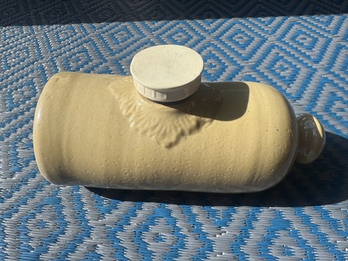 Stoneware hot water bottle - bottle, bed