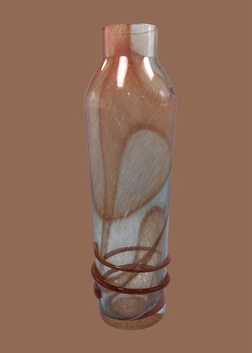 Art glass vase hand blown - blown, tall