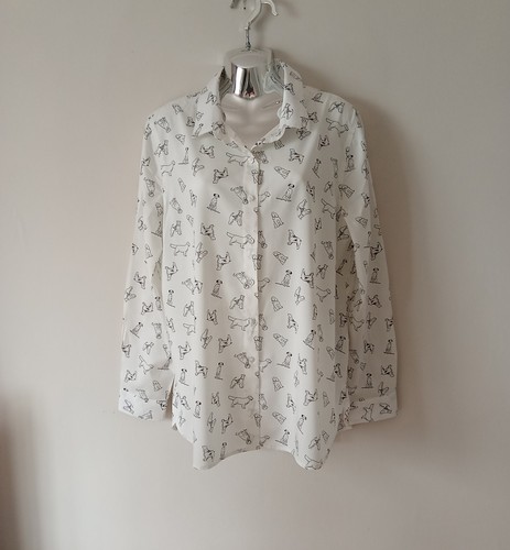 Barbour women white dog - barbour,