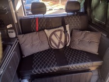 vw black camper van seats that